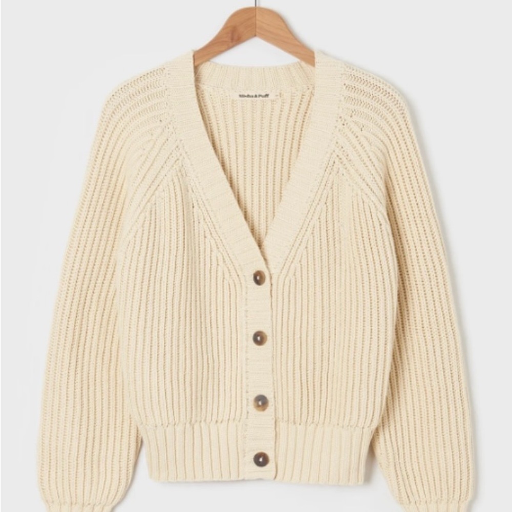 Misha and Puff - Adult Fisherman V Neck Sweater